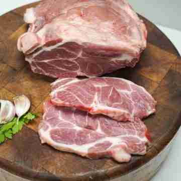 Magro del cuello de cerdo (bistecs)