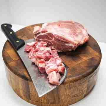 Magro del cuello de cerdo (estofado)